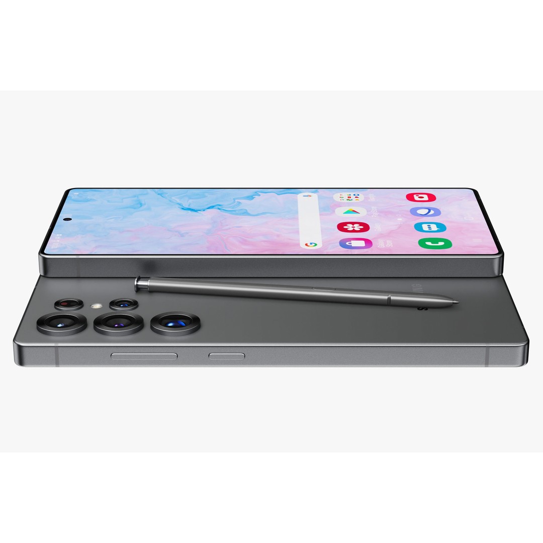 Samsung Galaxy S25 Ultra 3D Model – Realistic Game-Ready Asset, OBJ, FBX, Blender - View 11