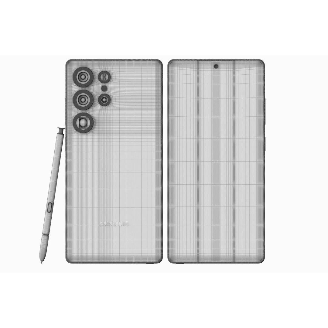 Samsung Galaxy S25 Ultra 3D Model – Realistic Game-Ready Asset, OBJ, FBX, Blender - View 16