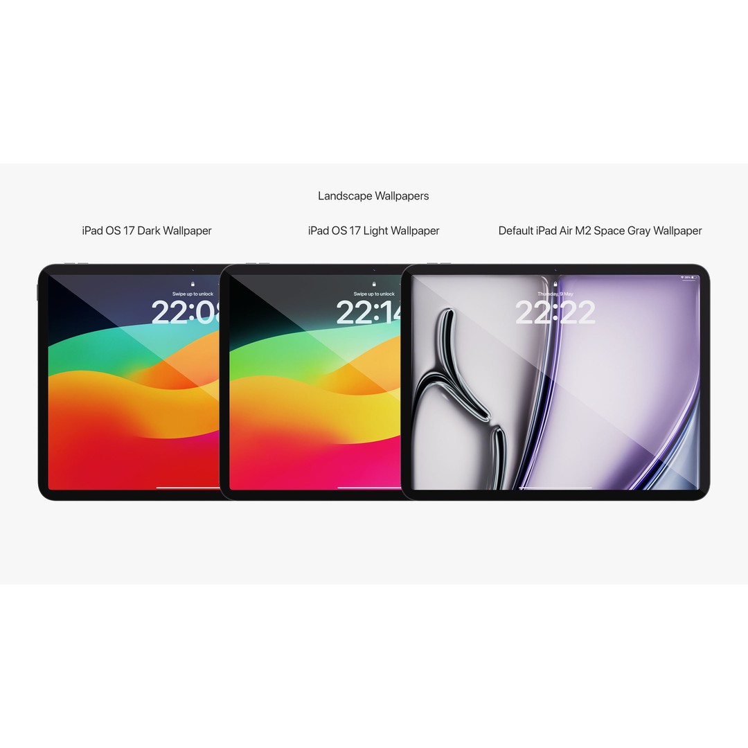 Apple iPad Air 13 in 3D Model – Detailed PBR Asset with Magic Keyboard - View 5
