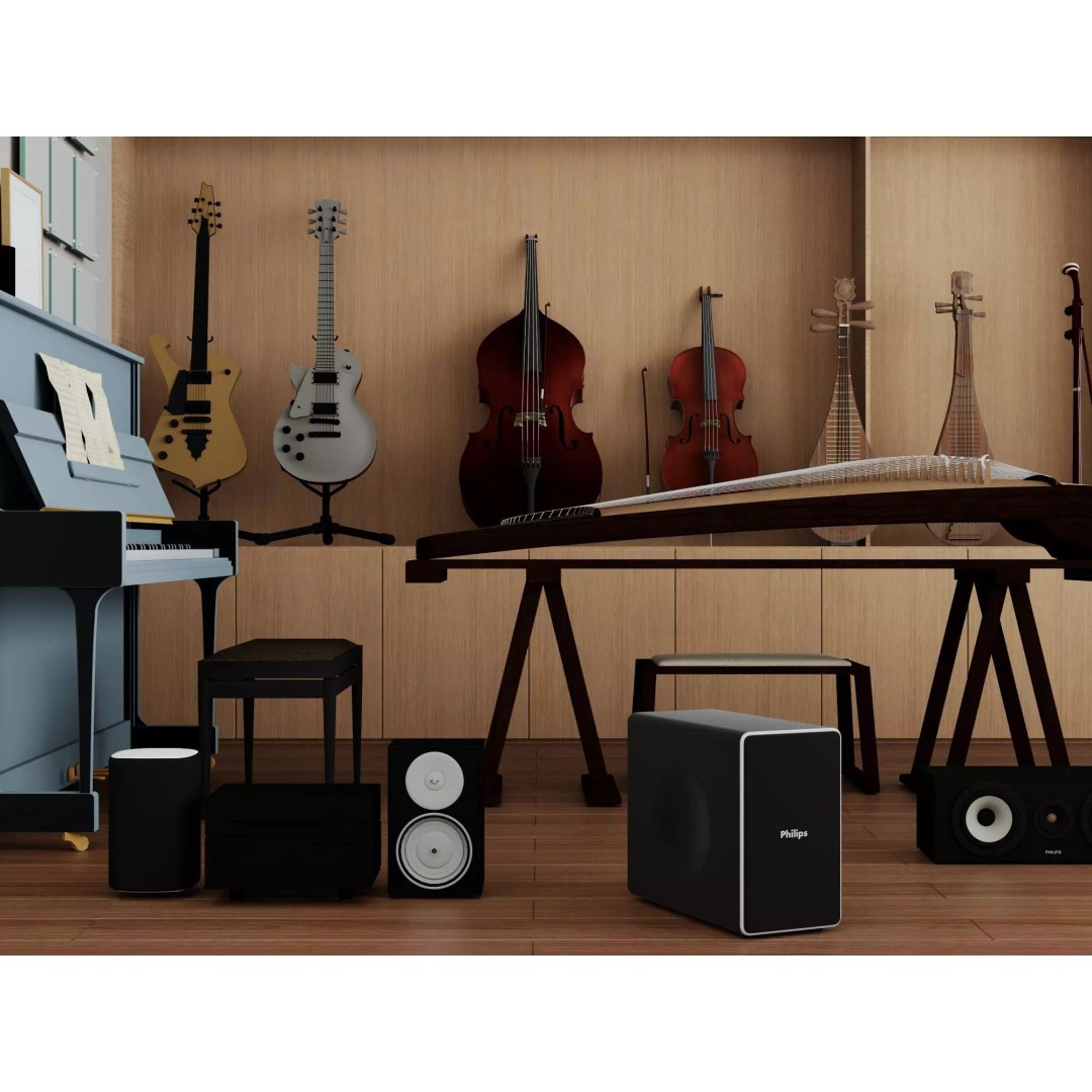 Music Studio Interior 3D Model – Low Poly PBR Asset for Animation - View 5