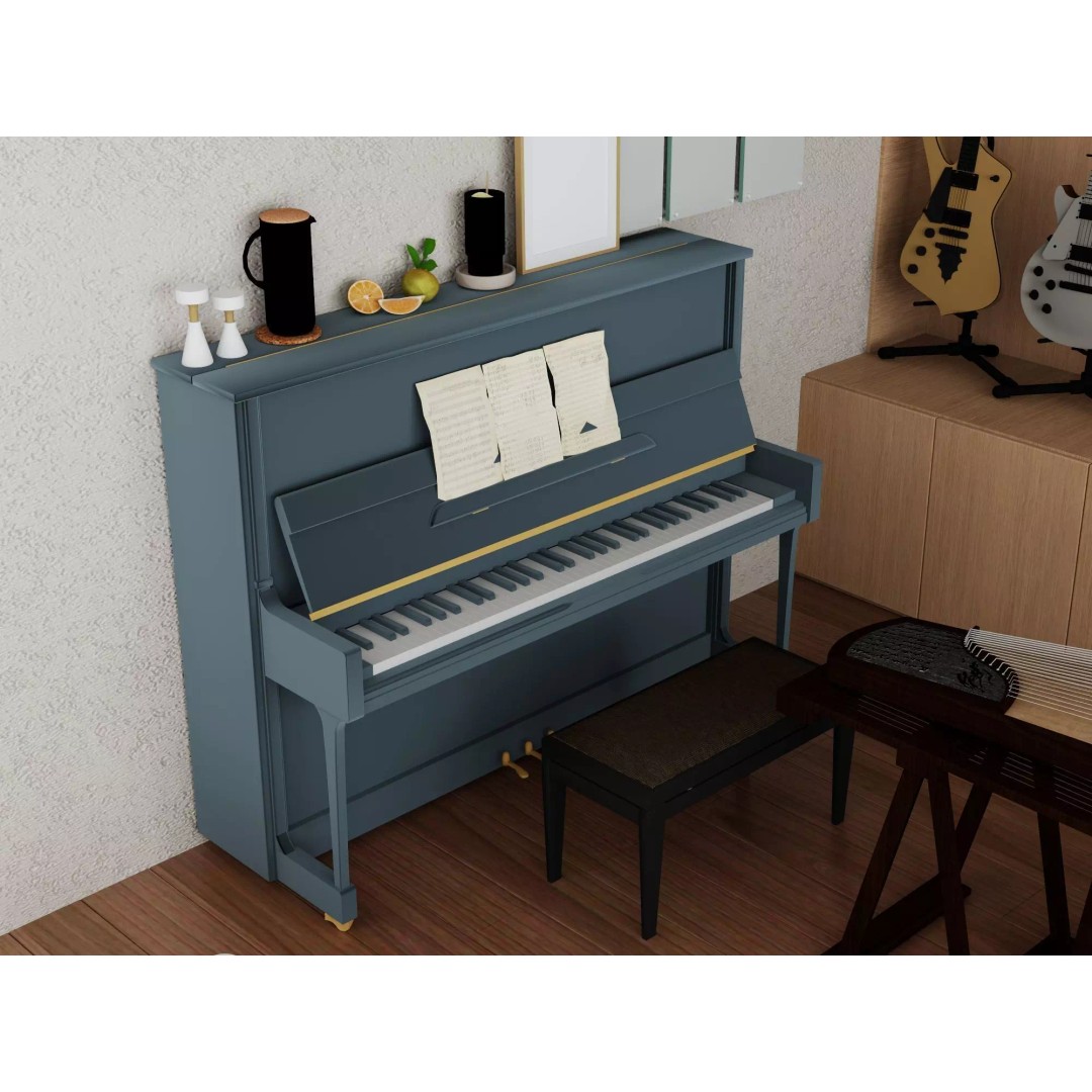 Music Studio Interior 3D Model – Low Poly PBR Asset for Animation - View 8