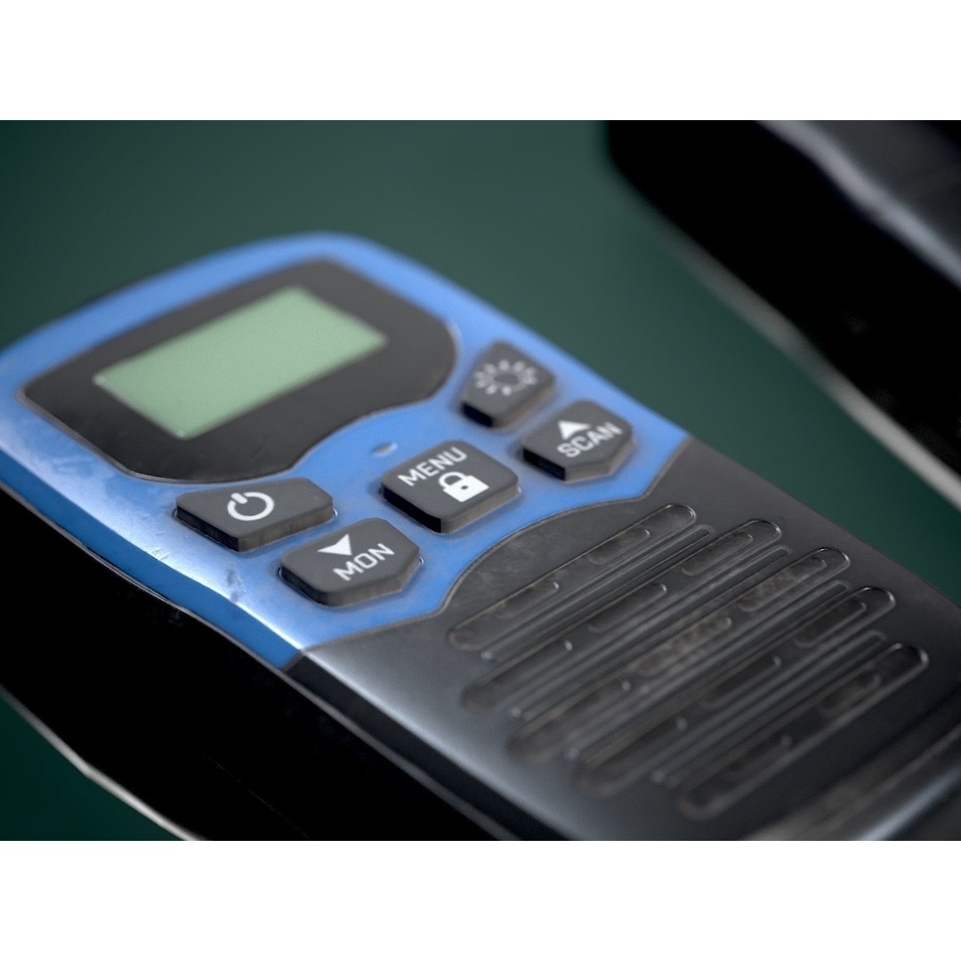 Radio Walkie-Talkie 3D Model – Low-Poly Game Asset, FBX - View 14