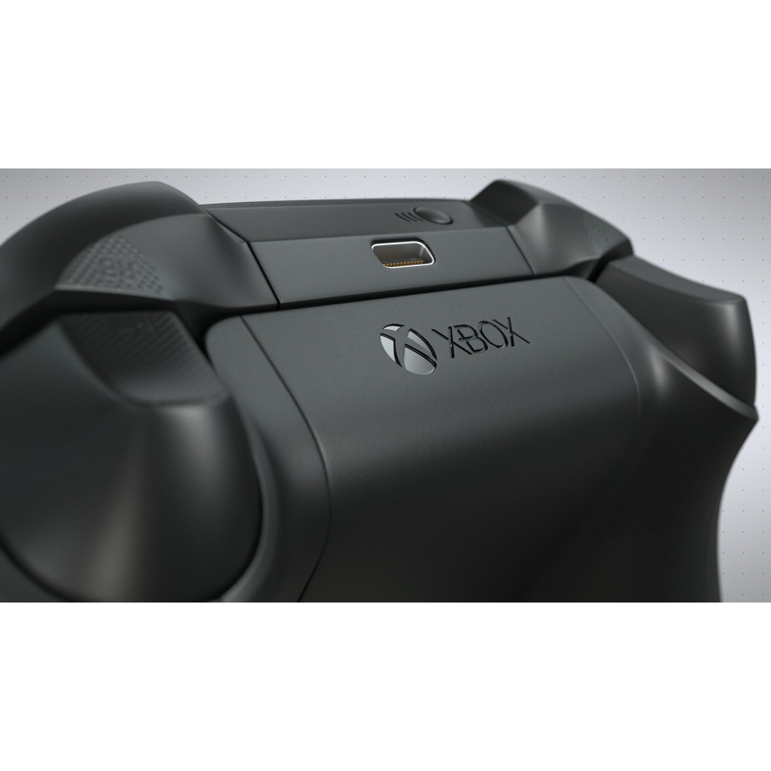 Xbox Series X Carbon Black Controller 3D Model – High Poly Game Asset, FBX - View 14