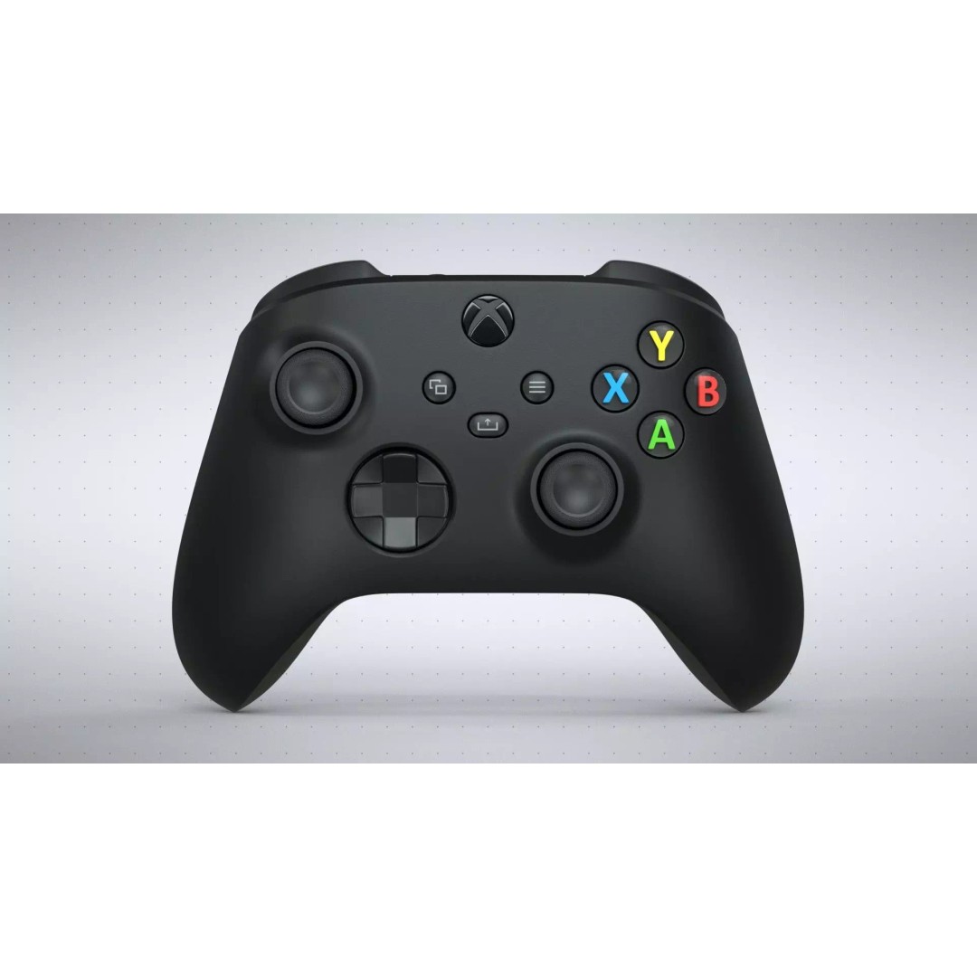 Xbox Series X Carbon Black Controller 3D Model – High Poly Game Asset, FBX - View 2