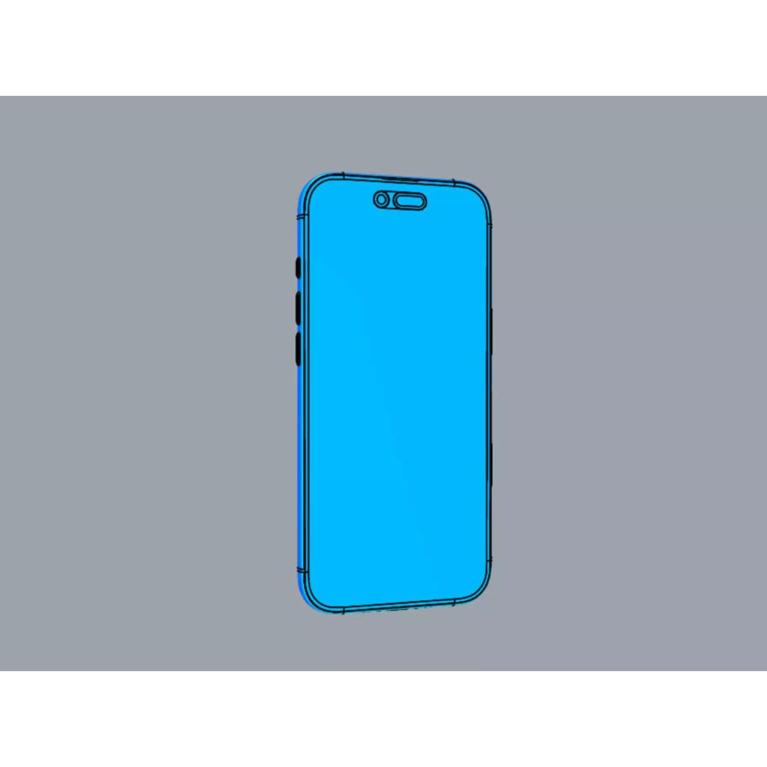 Apple iPhone 17 and Air 2025 3D Model – PBR Game-Ready Assets, FBX/OBJ - View 48