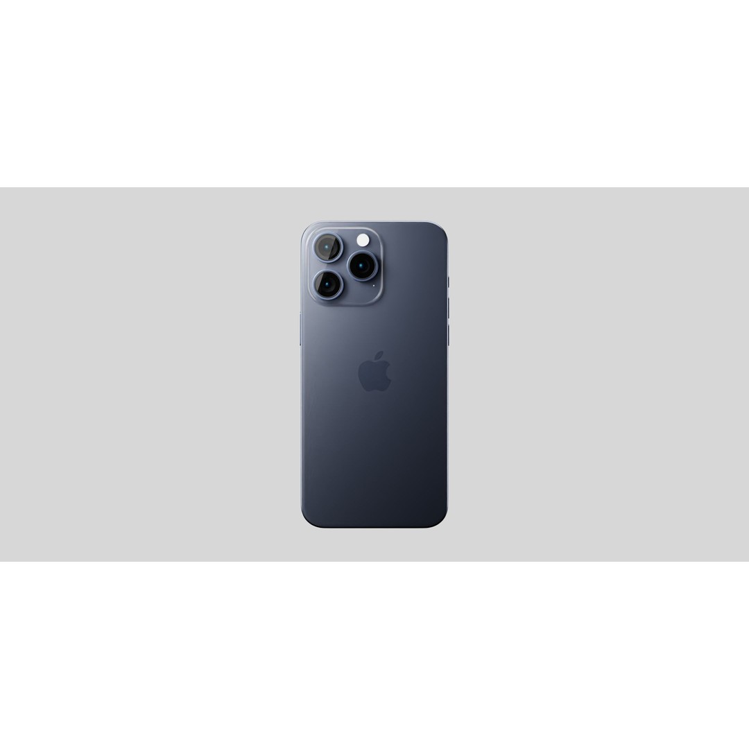 Apple iPhone 15 Pro Max 3D Model – PBR Textured, FBX, Blender - View 12