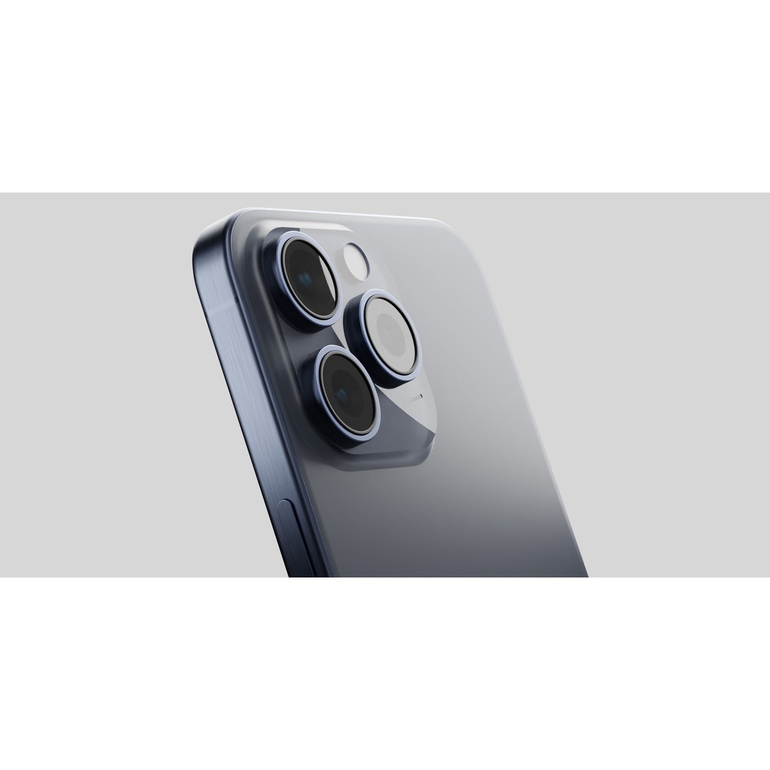 Apple iPhone 15 Pro Max 3D Model – PBR Textured, FBX, Blender - View 14