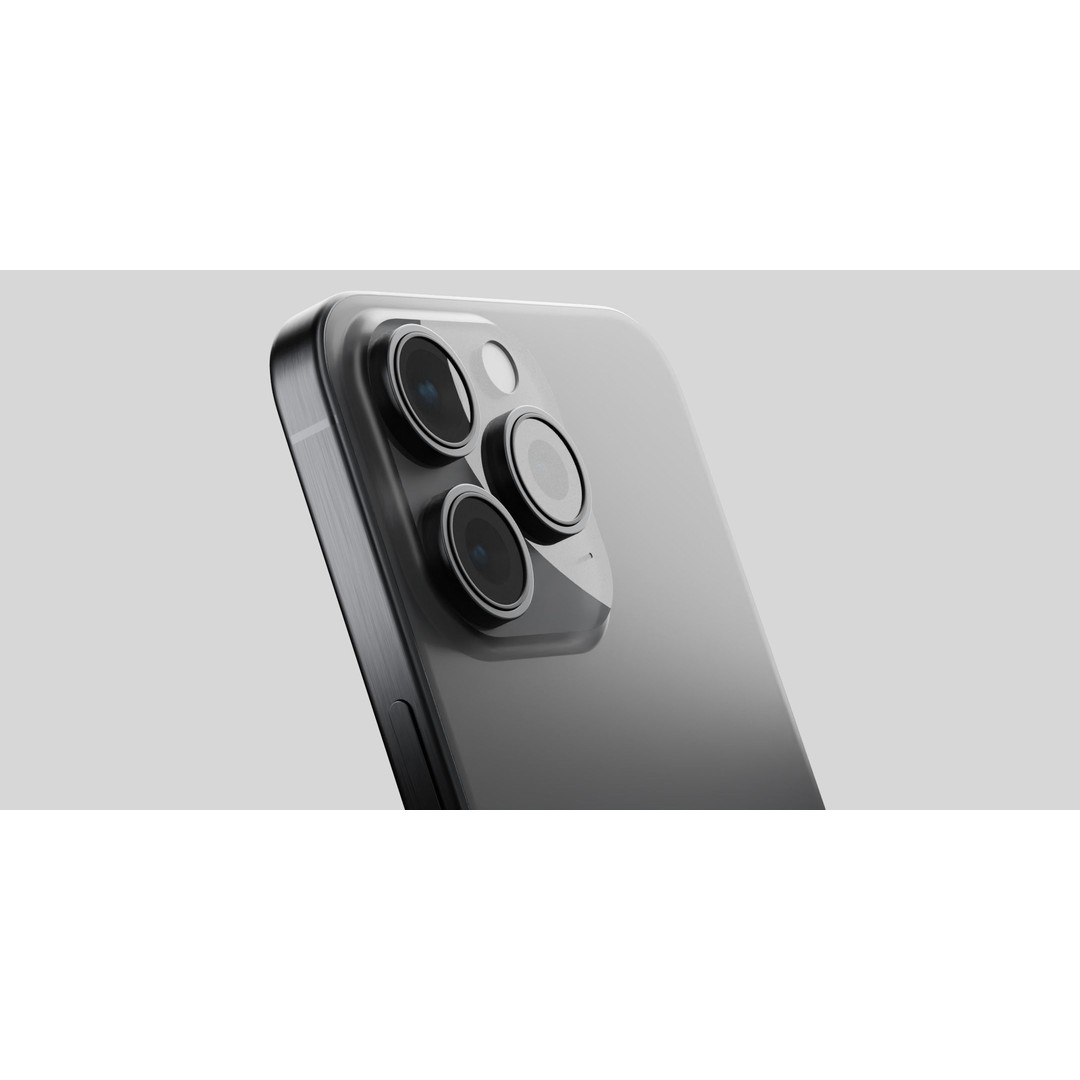 Apple iPhone 15 Pro Max 3D Model – PBR Textured, FBX, Blender - View 5