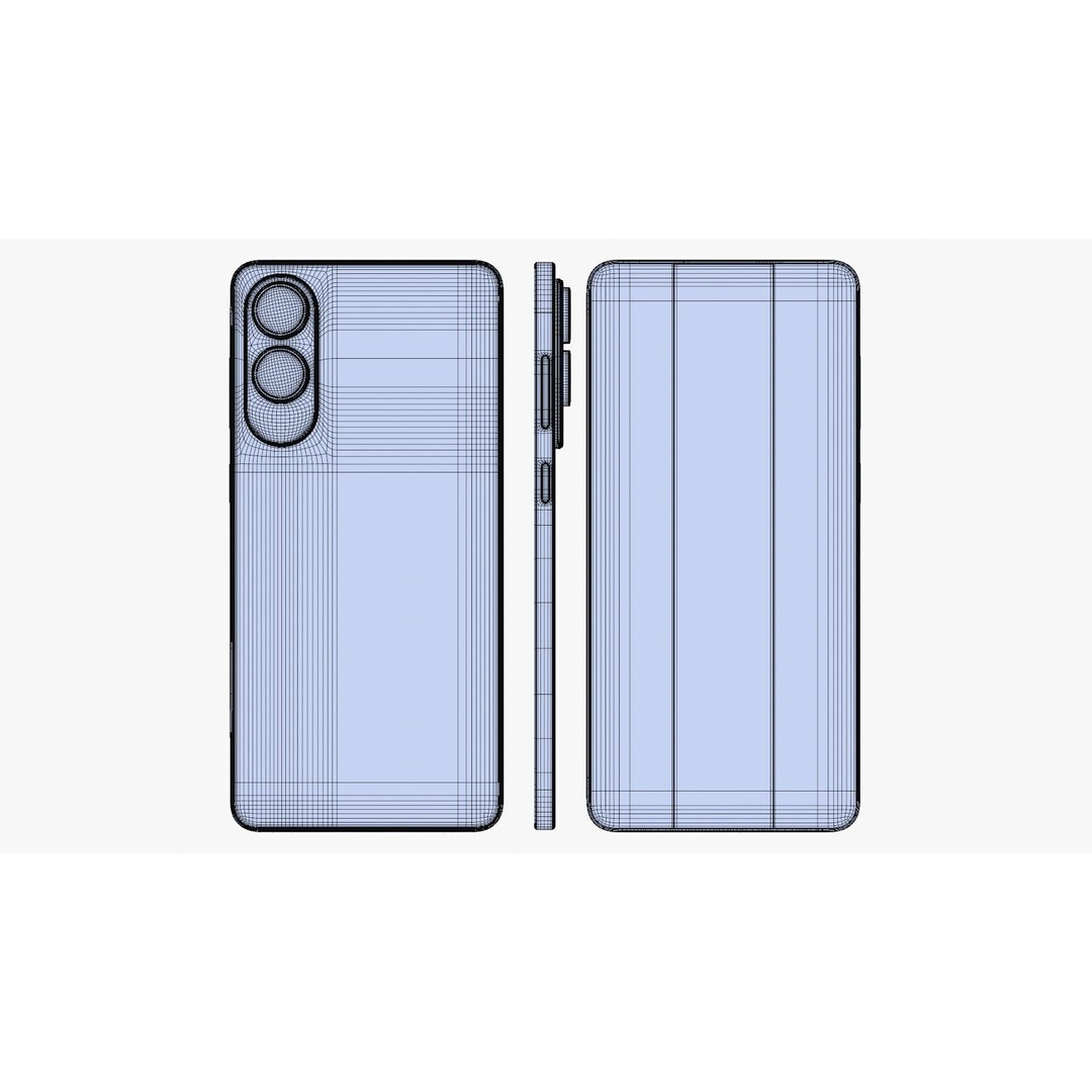 Samsung Galaxy S25 Edge 3D Model – High Poly PBR Asset, FBX/OBJ - View 39