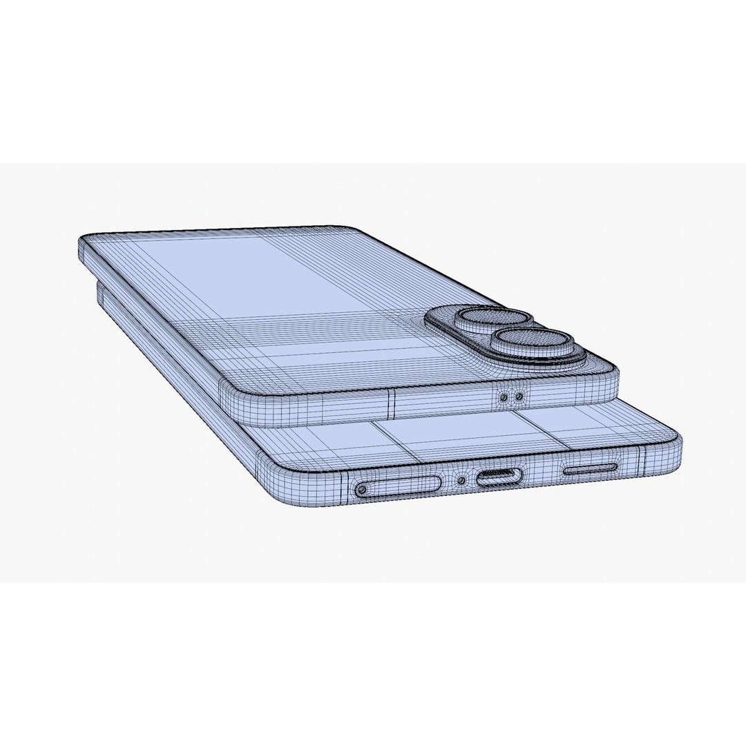 Samsung Galaxy S25 Edge 3D Model – High Poly PBR Asset, FBX/OBJ - View 44