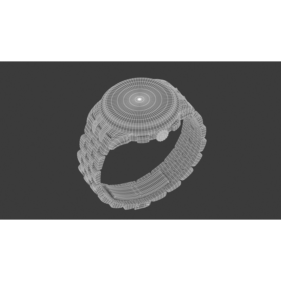 Patek Philippe 52701R Grand Complications Watch 3D Model – Luxury Swiss Timepiece, FBX, OBJ