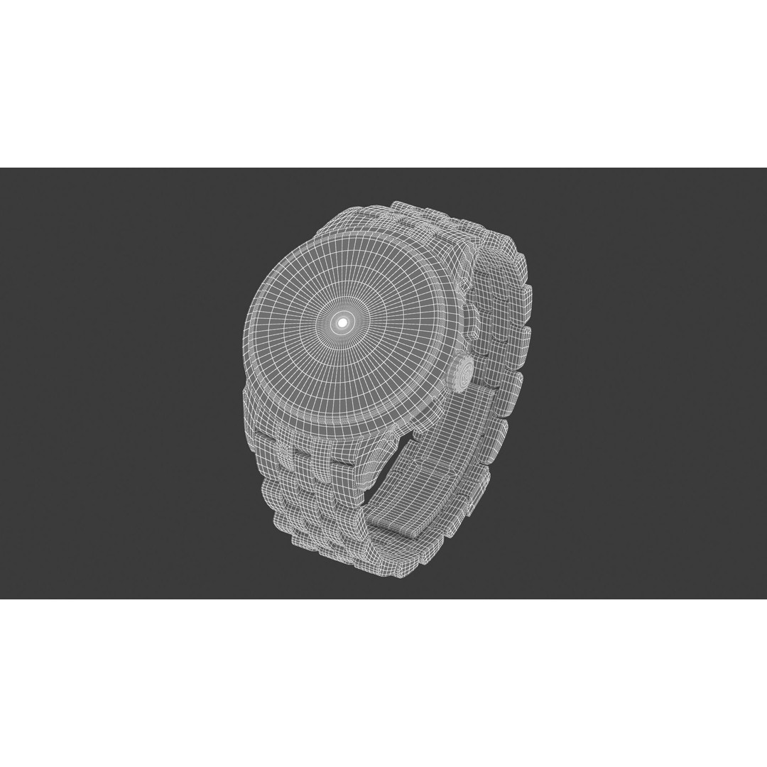 Patek Philippe 52701R Grand Complications Watch 3D Model – Luxury Swiss Timepiece, FBX, OBJ - View 13