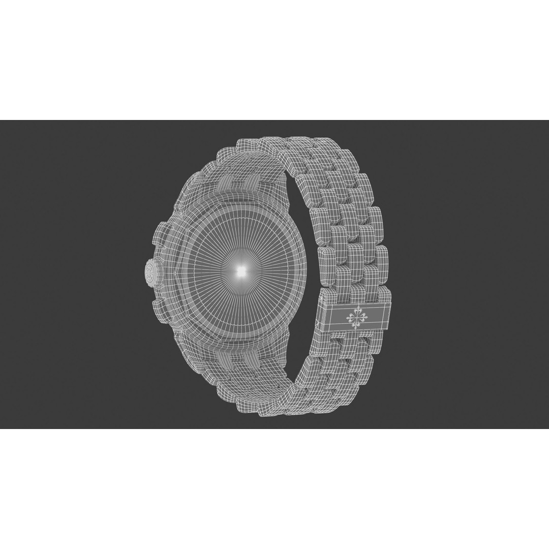 Patek Philippe 52701R Grand Complications Watch 3D Model – Luxury Swiss Timepiece, FBX, OBJ - View 16
