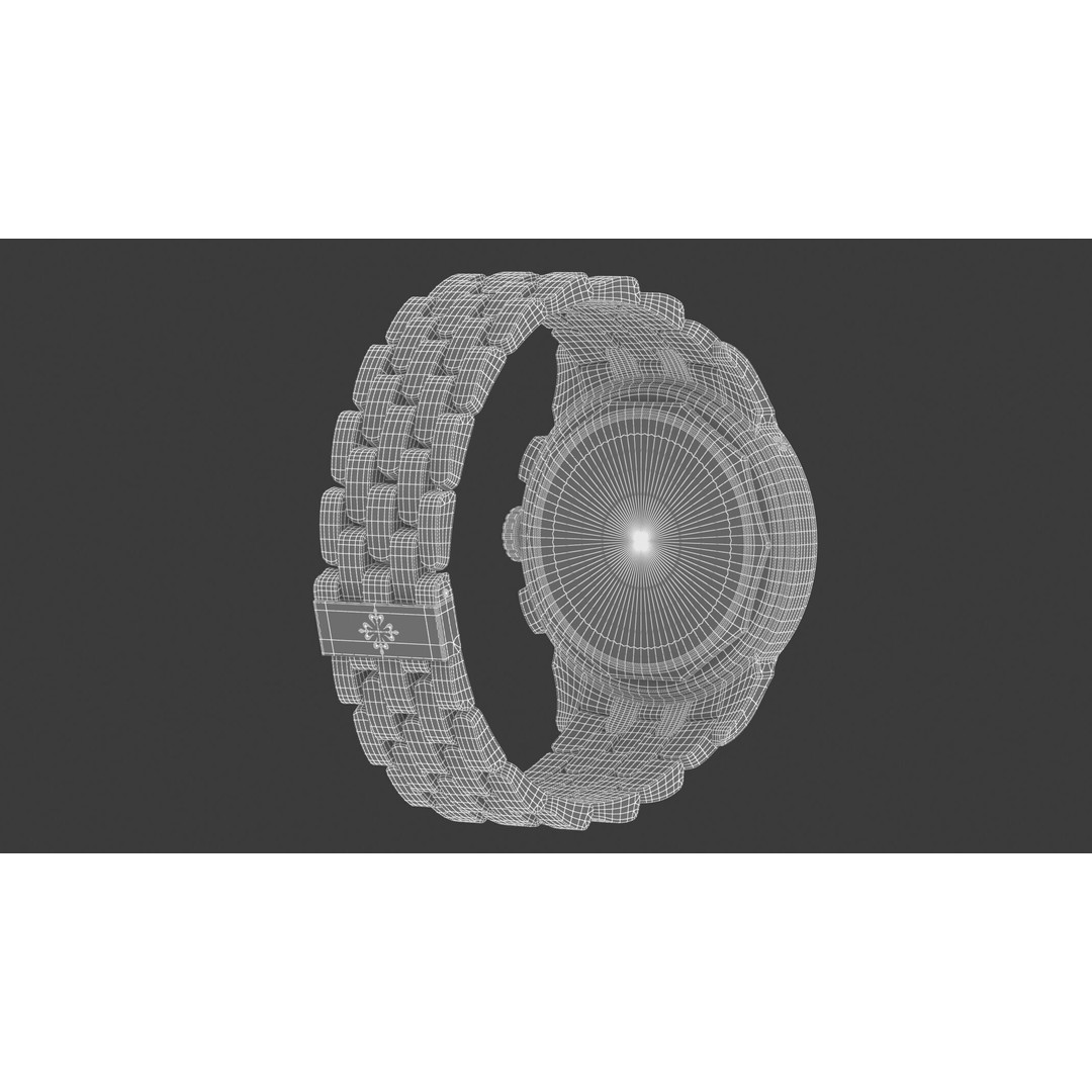 Patek Philippe 52701R Grand Complications Watch 3D Model – Luxury Swiss Timepiece, FBX, OBJ - View 17
