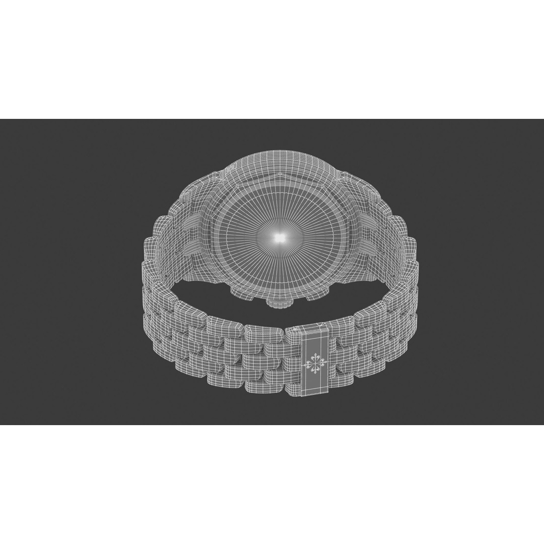 Patek Philippe 52701R Grand Complications Watch 3D Model – Luxury Swiss Timepiece, FBX, OBJ - View 20