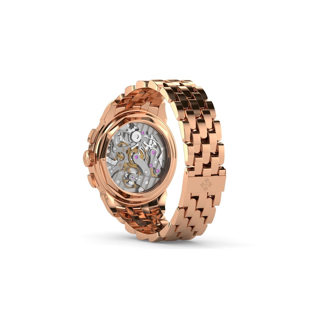 Patek Philippe 52701R Grand Complications Watch 3D Model – Luxury Swiss Timepiece, FBX, OBJ - View 6