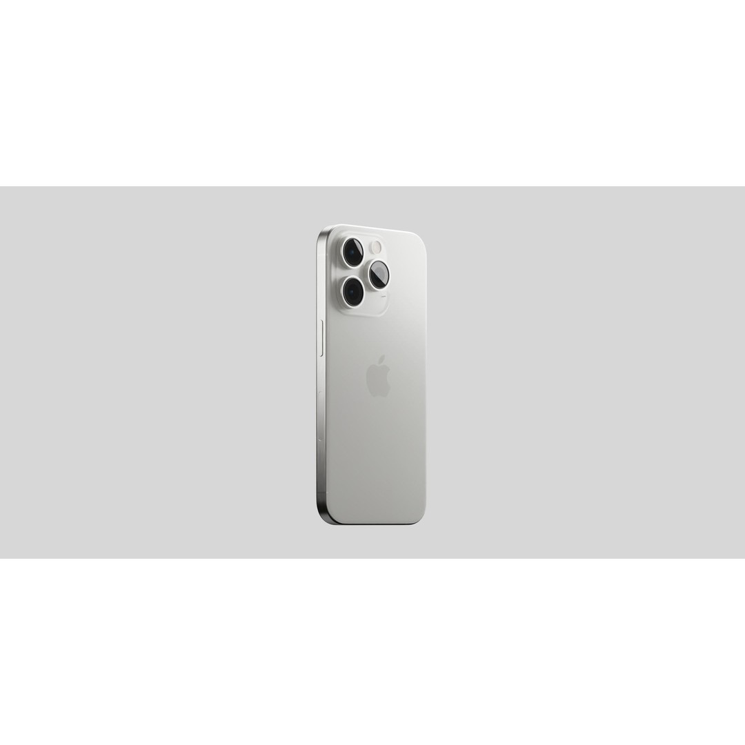 Apple iPhone 15 Pro 3D Model – Official Colors, PBR Textures, FBX - View 13