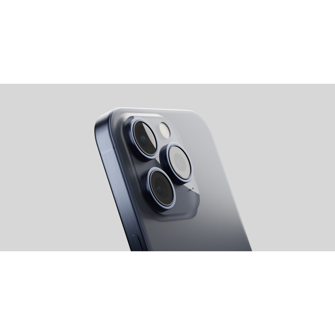 Apple iPhone 15 Pro 3D Model – Official Colors, PBR Textures, FBX - View 8