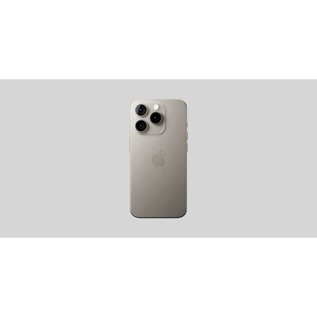 Apple iPhone 15 Pro 3D Model – Official Colors, PBR Textures, FBX - View 9