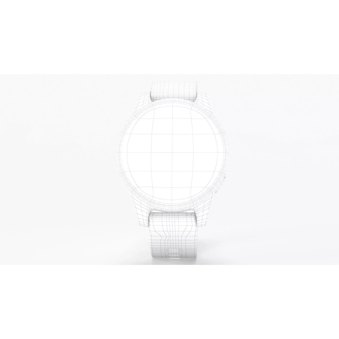 Garmin Vivoactive 4S Smartwatch 3D Model – Photorealistic PBR Asset, FBX, OBJ - View 10