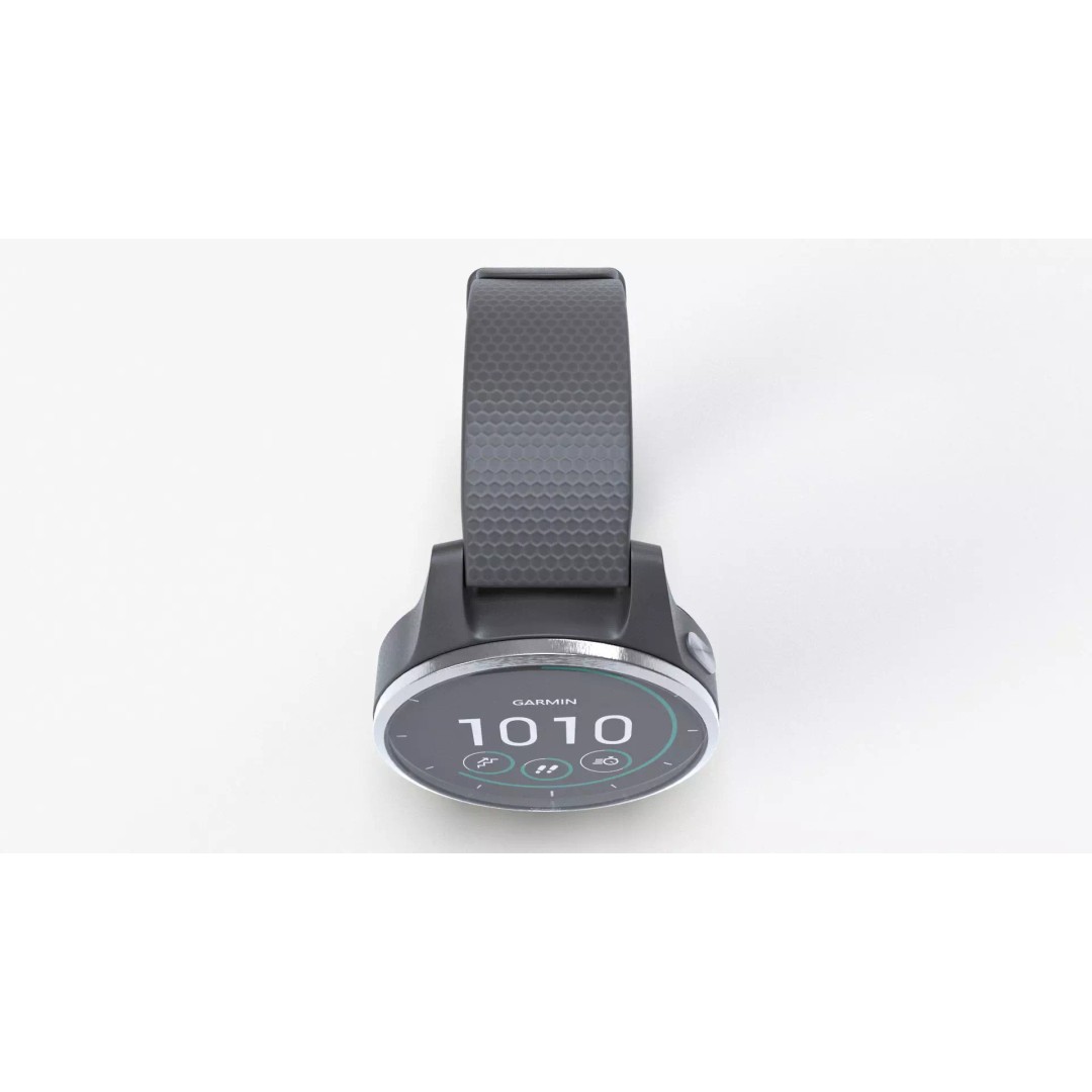 Garmin Vivoactive 4S Smartwatch 3D Model – Photorealistic PBR Asset, FBX, OBJ - View 16
