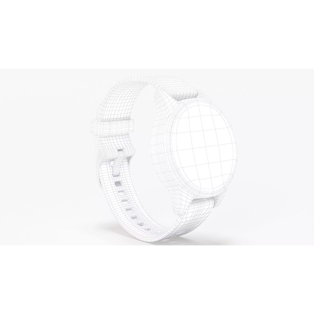 Garmin Vivoactive 4S Smartwatch 3D Model – Photorealistic PBR Asset, FBX, OBJ - View 4