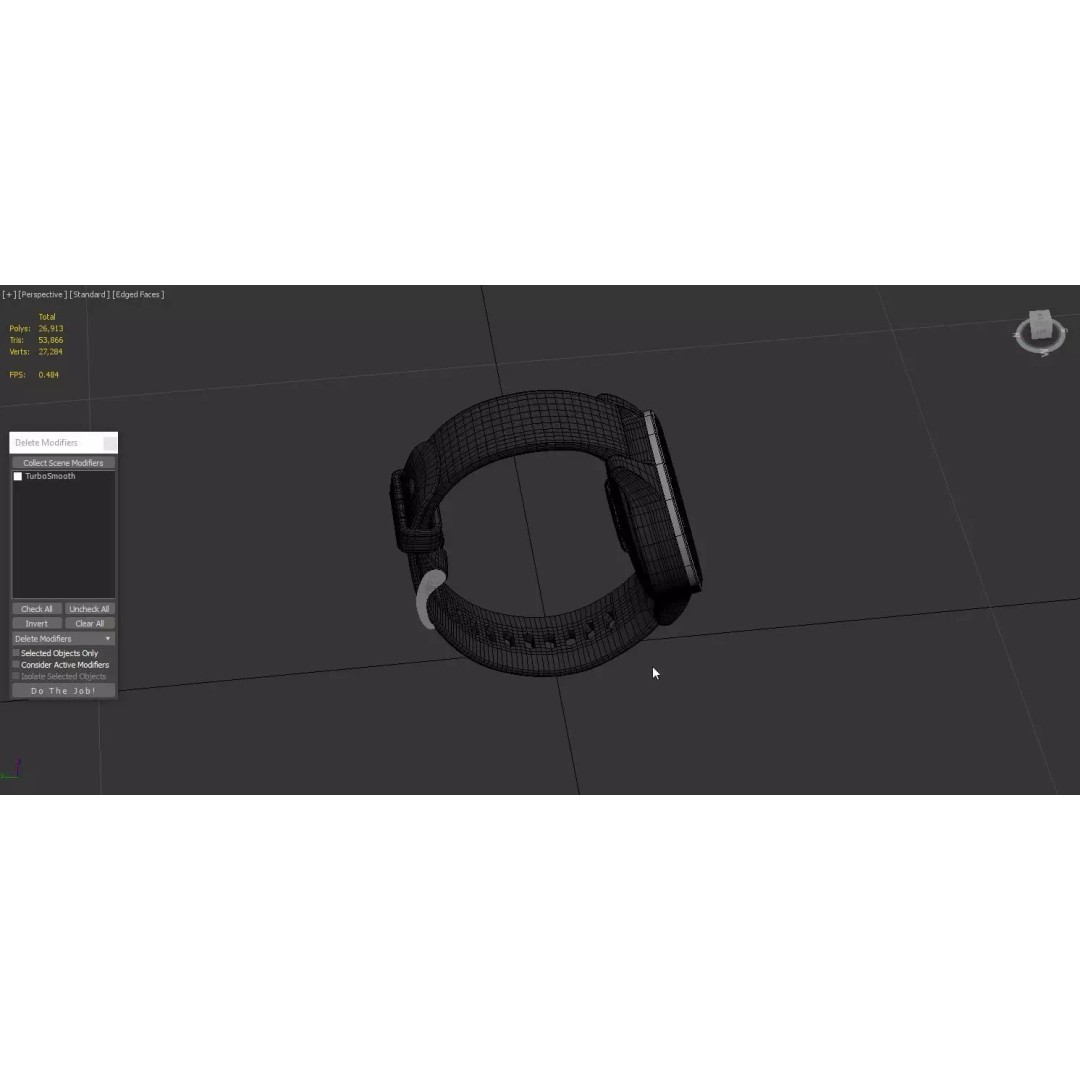 Garmin Vivoactive 4S Smartwatch 3D Model – Photorealistic PBR Asset, FBX, OBJ - View 8