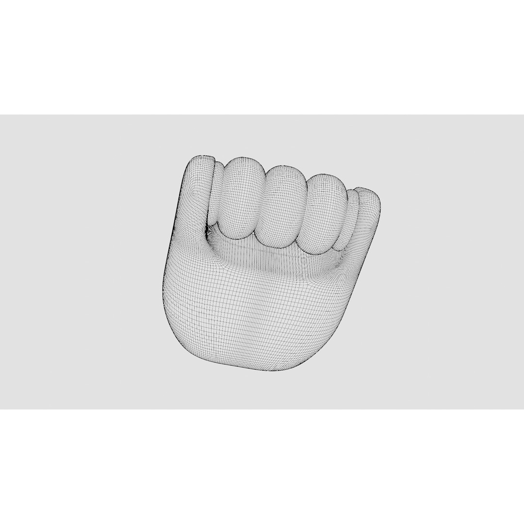 Stone Massager 3D Model – Low Poly Portable Design, FBX - View 15