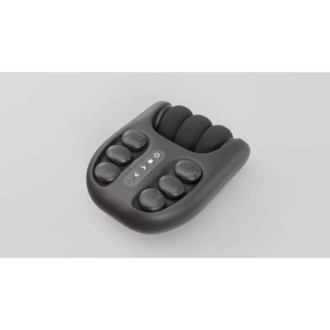 Stone Massager 3D Model – Low Poly Portable Design, FBX - View 2