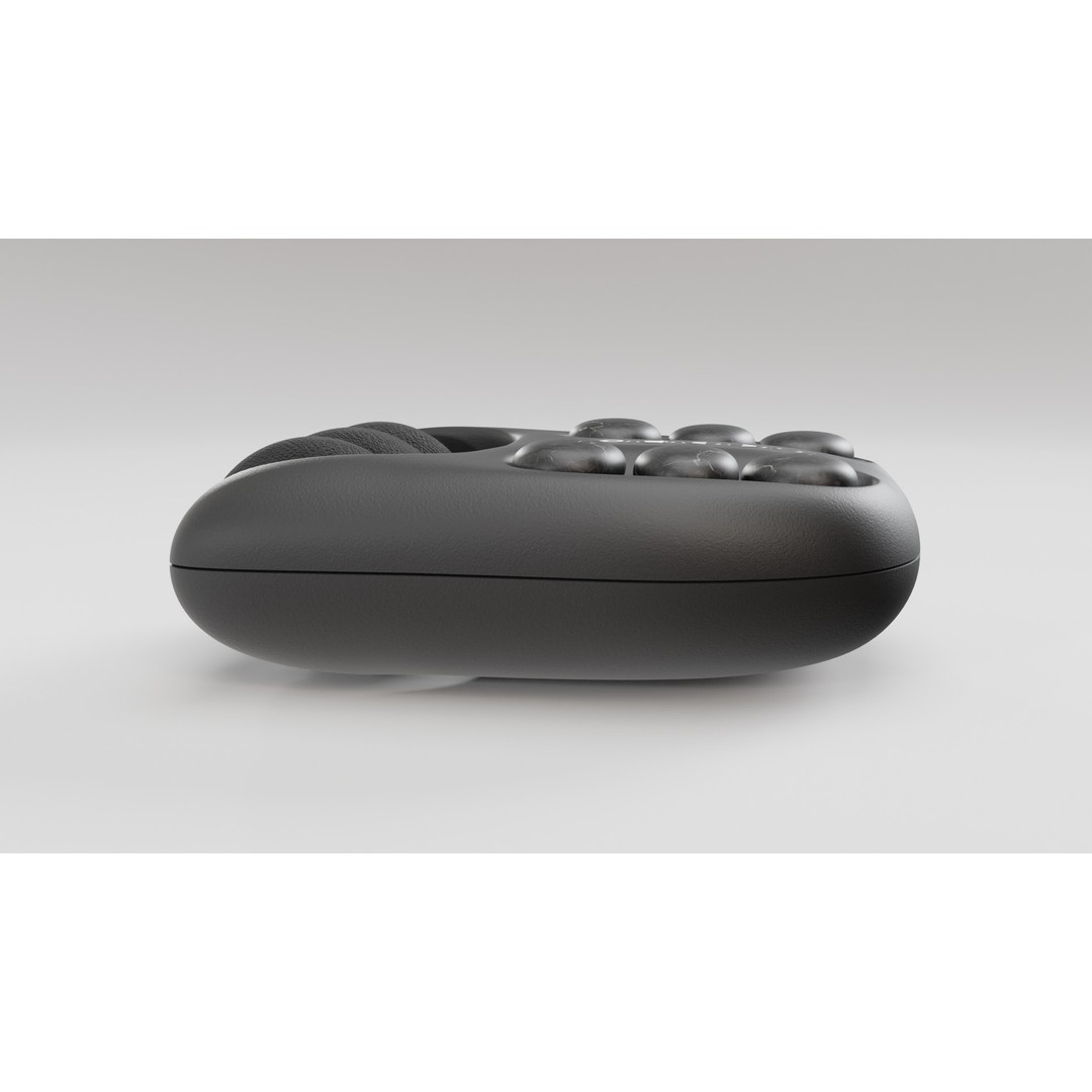 Stone Massager 3D Model – Low Poly Portable Design, FBX - View 9