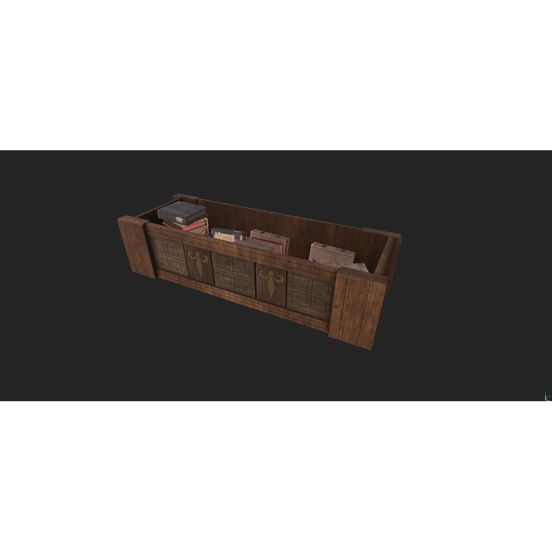 Vintage Retro Radio 3D Model – PBR Textured Asset, FBX, OBJ - View 28