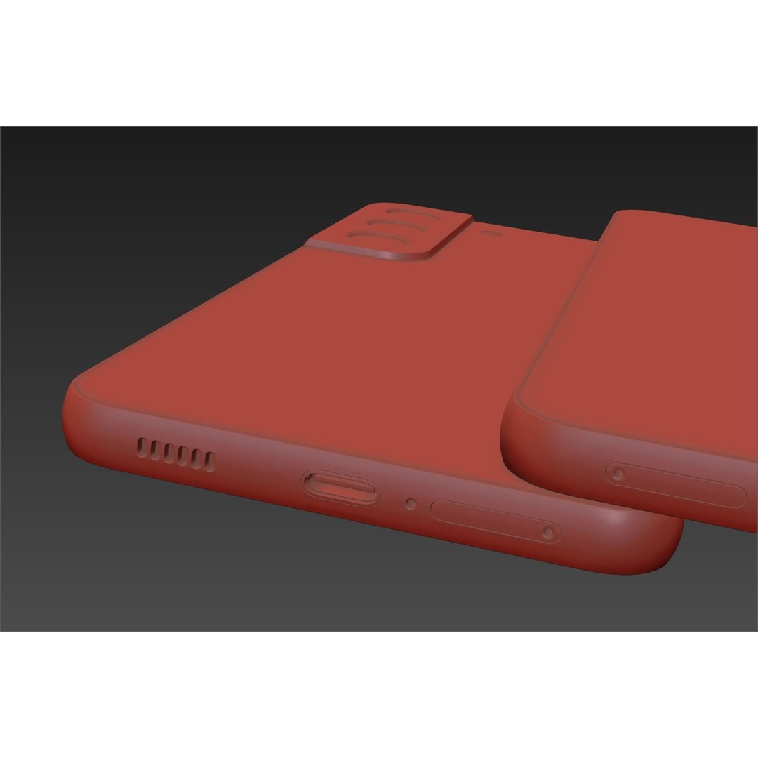 Samsung Galaxy S22 Black 3D Model – Realistic Phone Asset, FBX, Blender
