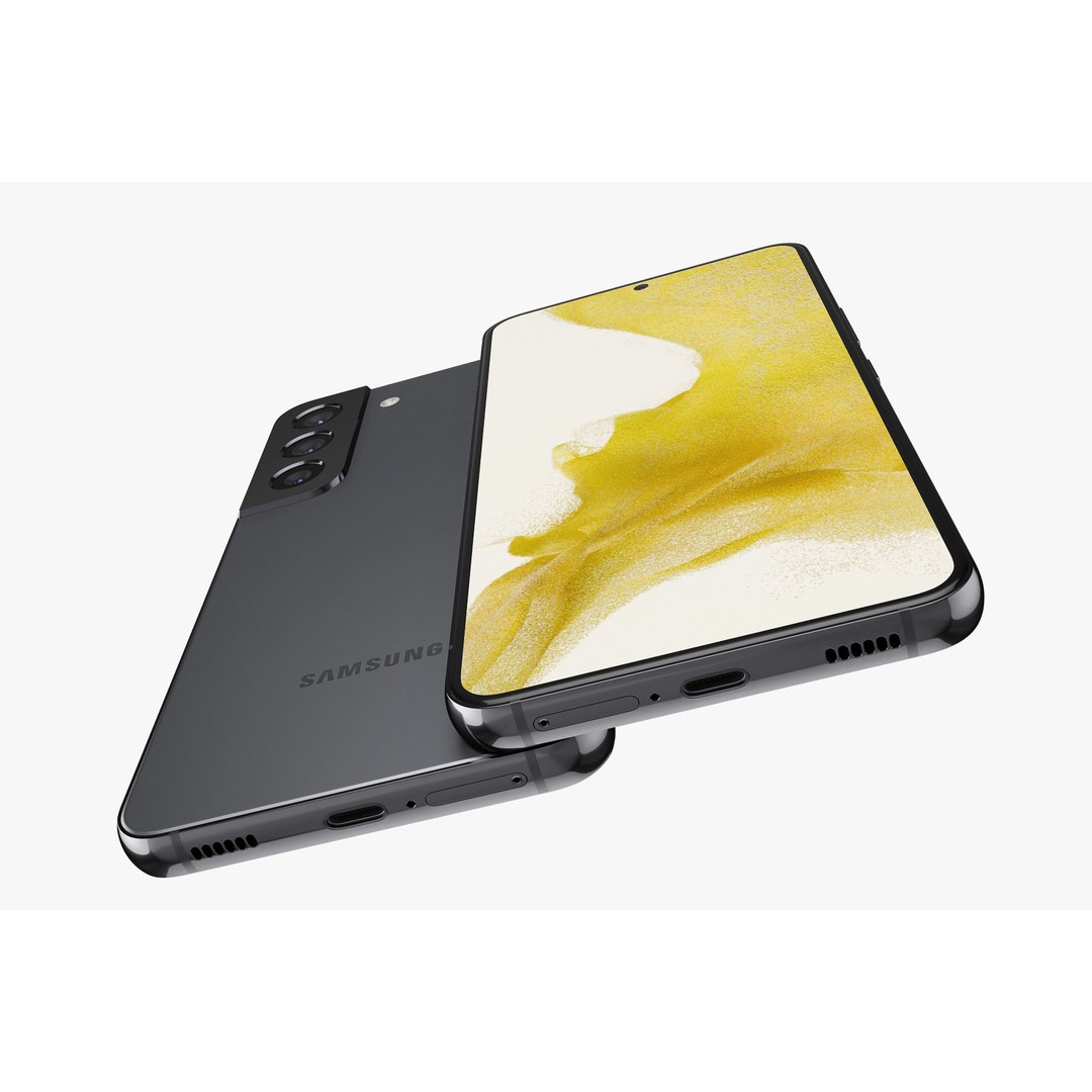 Samsung Galaxy S22 Black 3D Model – Realistic Phone Asset, FBX, Blender - View 16