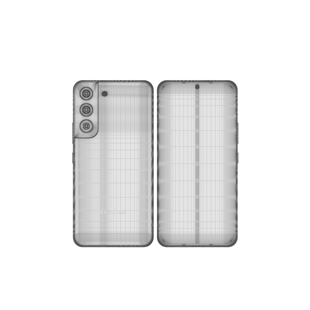 Samsung Galaxy S22 Black 3D Model – Realistic Phone Asset, FBX, Blender - View 18