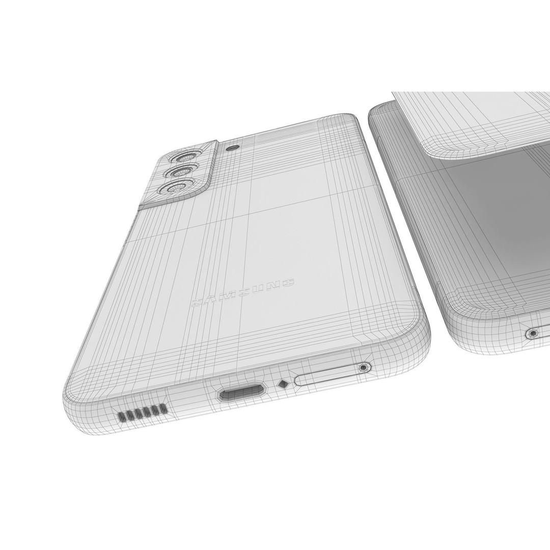 Samsung Galaxy S22 Black 3D Model – Realistic Phone Asset, FBX, Blender - View 21