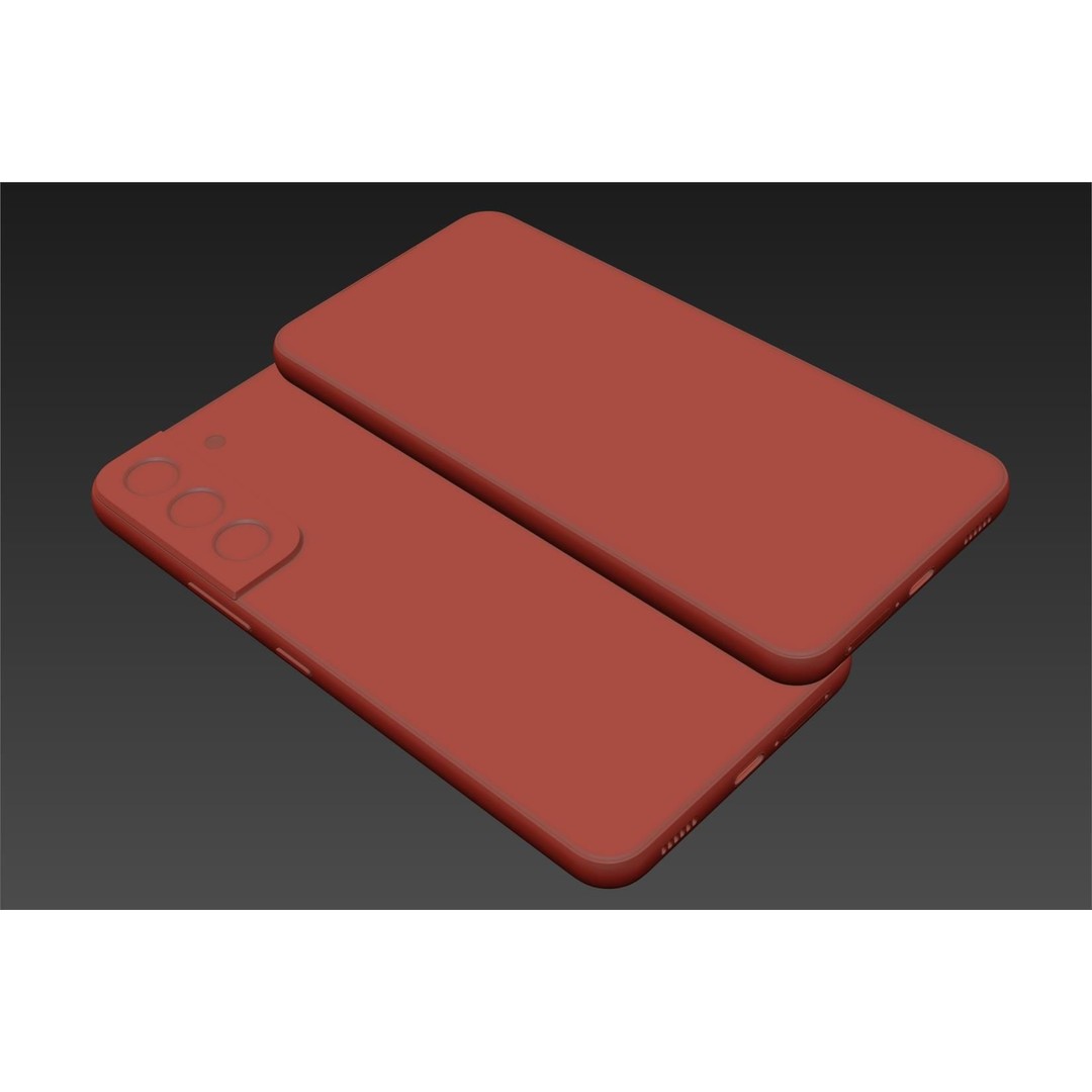 Samsung Galaxy S22 Black 3D Model – Realistic Phone Asset, FBX, Blender - View 23