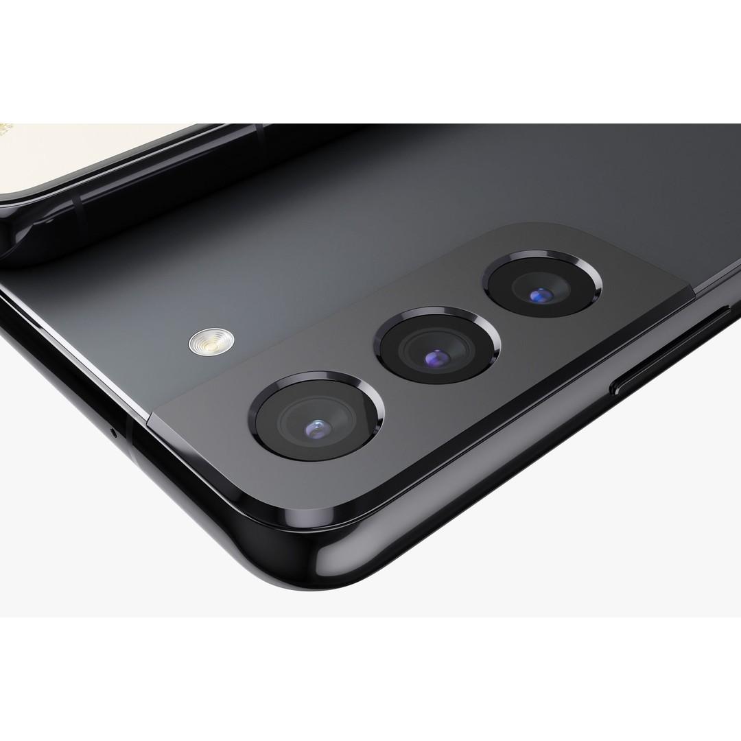 Samsung Galaxy S22 Black 3D Model – Realistic Phone Asset, FBX, Blender - View 5