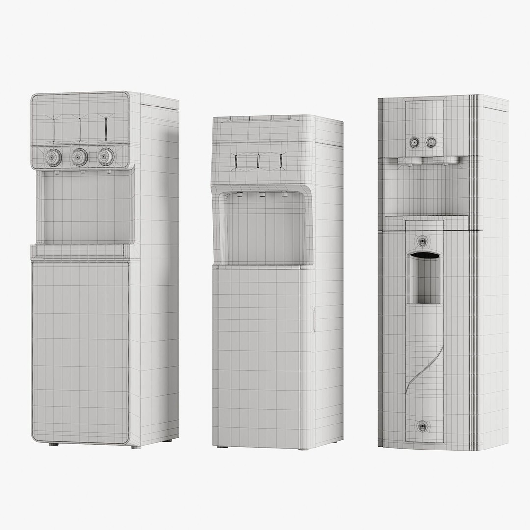 Ecotronic Purifier 3D Model – Detailed Electronic Asset, FBX, OBJ