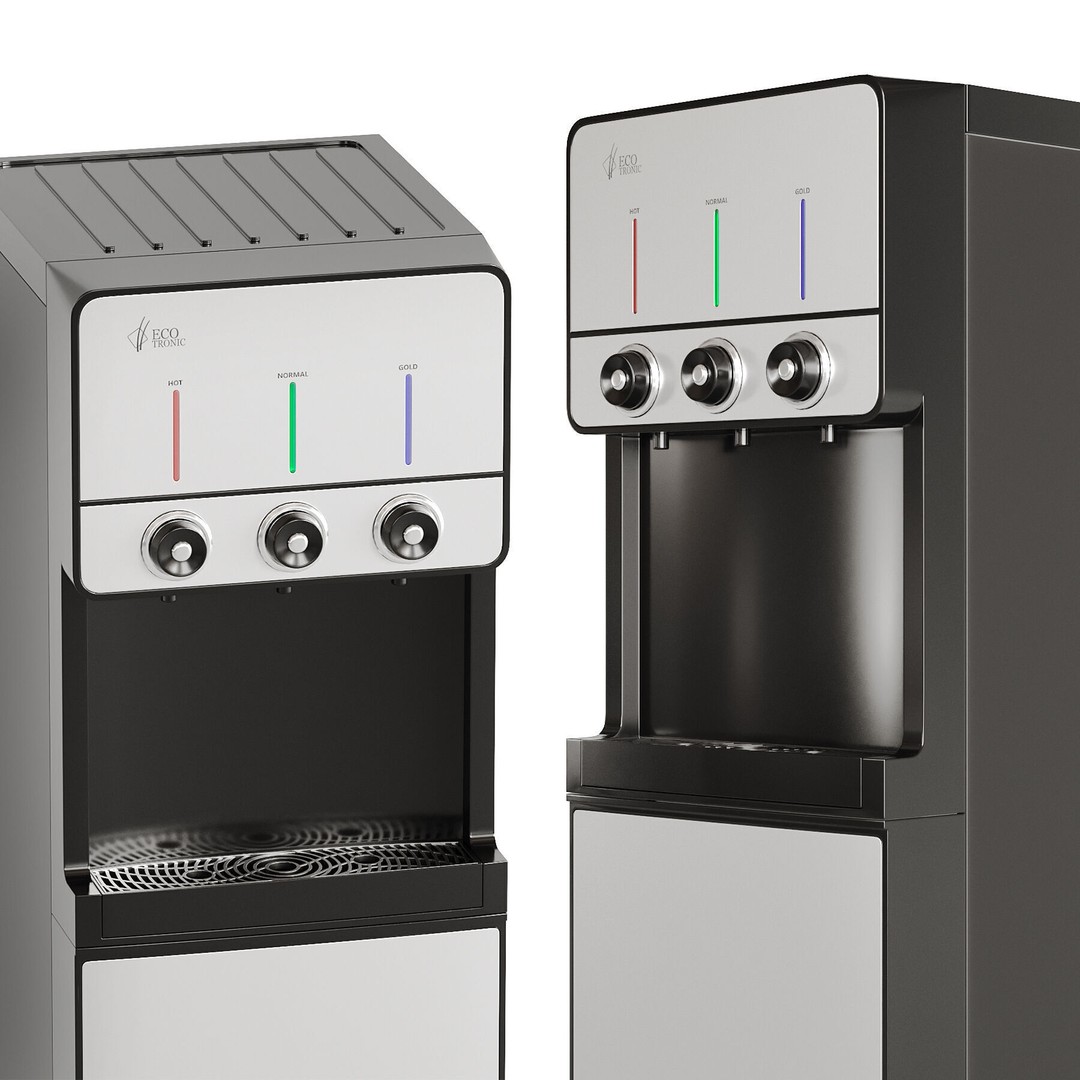 Ecotronic Purifier 3D Model – Detailed Electronic Asset, FBX, OBJ - View 5