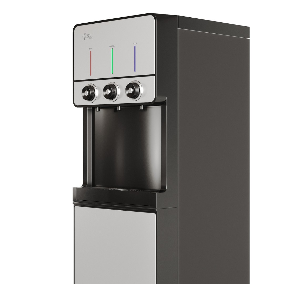 Ecotronic Purifier 3D Model – Detailed Electronic Asset, FBX, OBJ - View 9