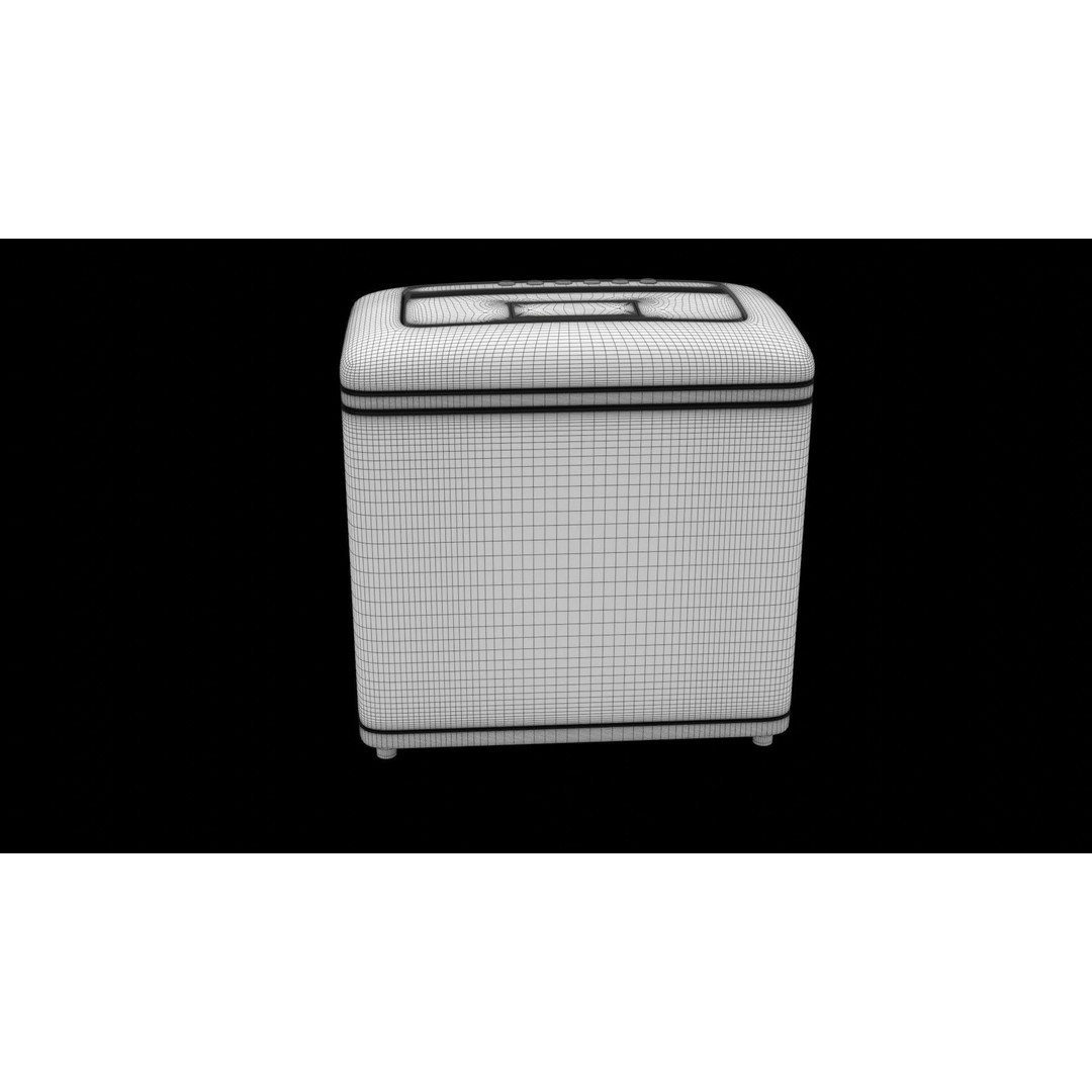 Paper Shredder 3D Model – High Poly PBR Asset, FBX - View 6