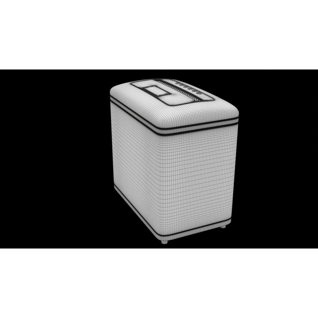 Paper Shredder 3D Model – High Poly PBR Asset, FBX - View 8