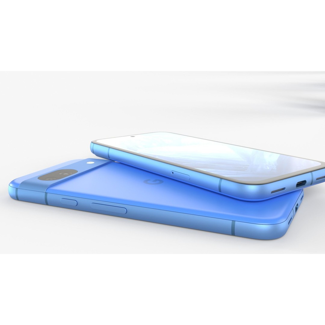 Google Pixel 8a 3D Model – PBR Game Asset in Multiple Colors - View 15