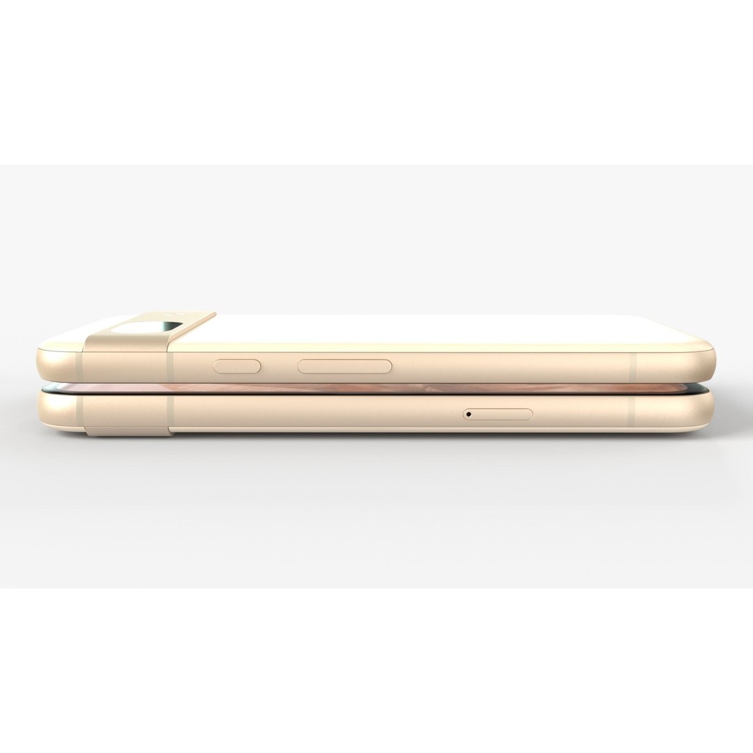 Google Pixel 8a 3D Model – PBR Game Asset in Multiple Colors - View 16