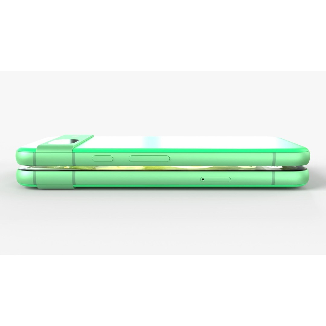 Google Pixel 8a 3D Model – PBR Game Asset in Multiple Colors - View 17