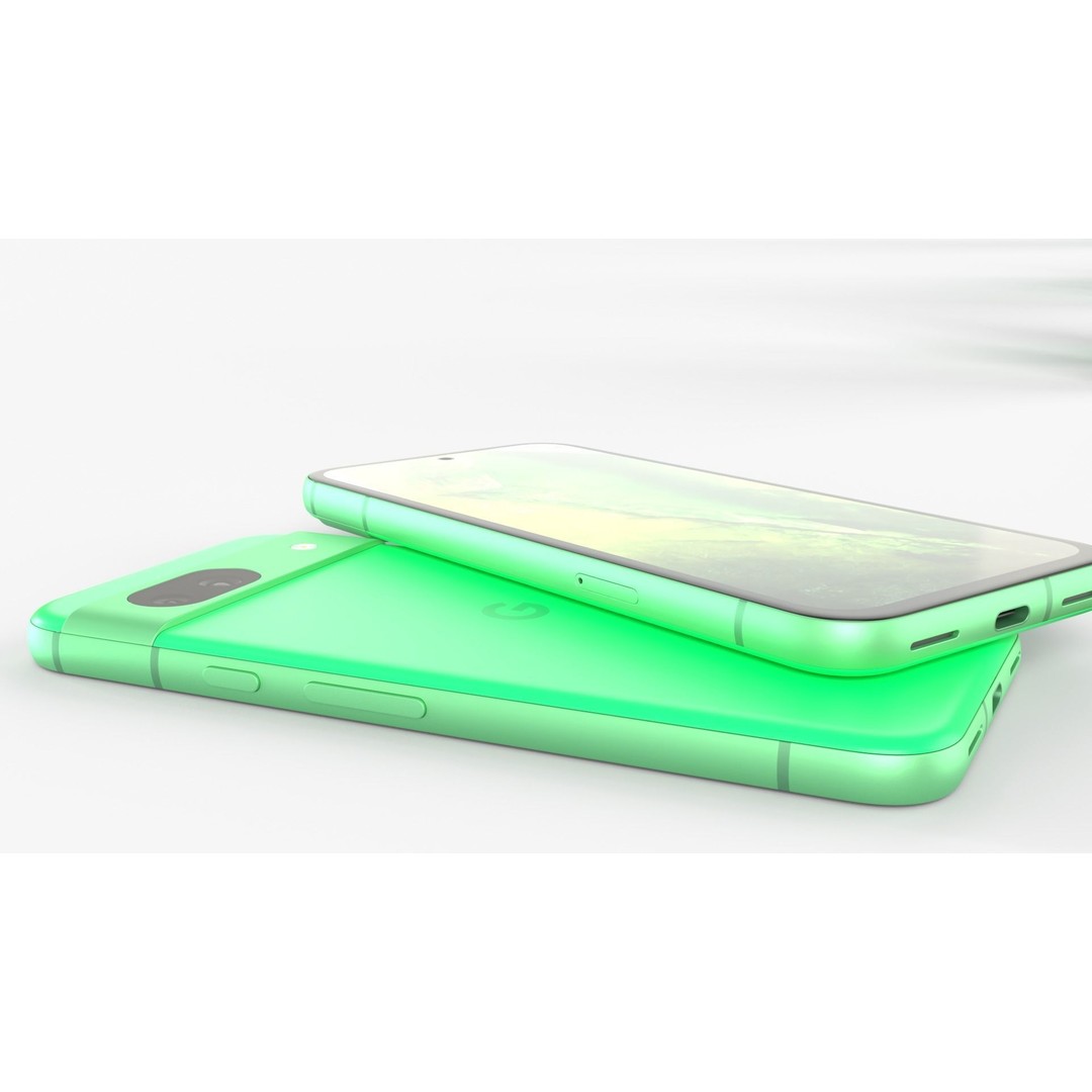Google Pixel 8a 3D Model – PBR Game Asset in Multiple Colors - View 22