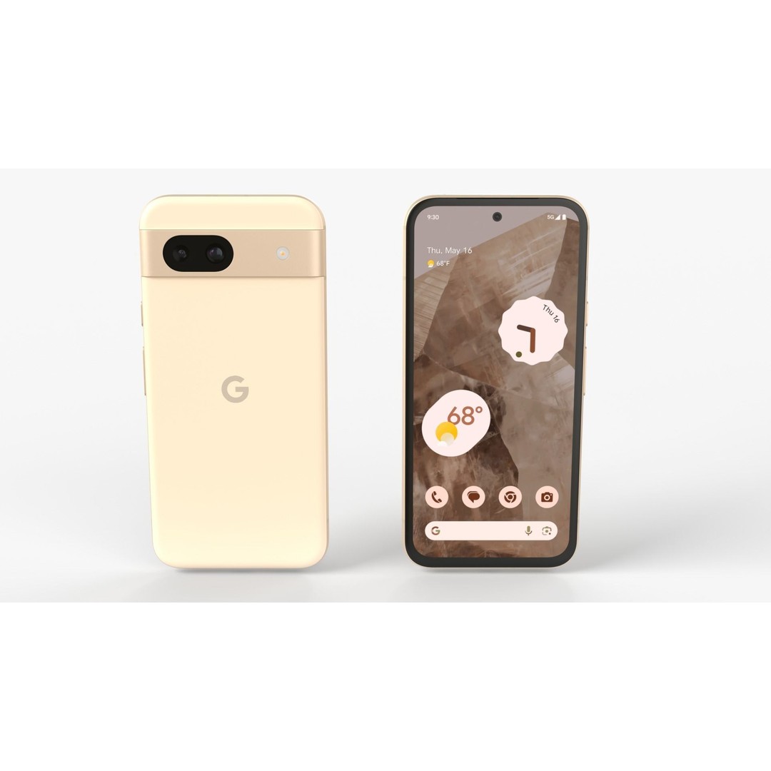 Google Pixel 8a 3D Model – PBR Game Asset in Multiple Colors - View 4