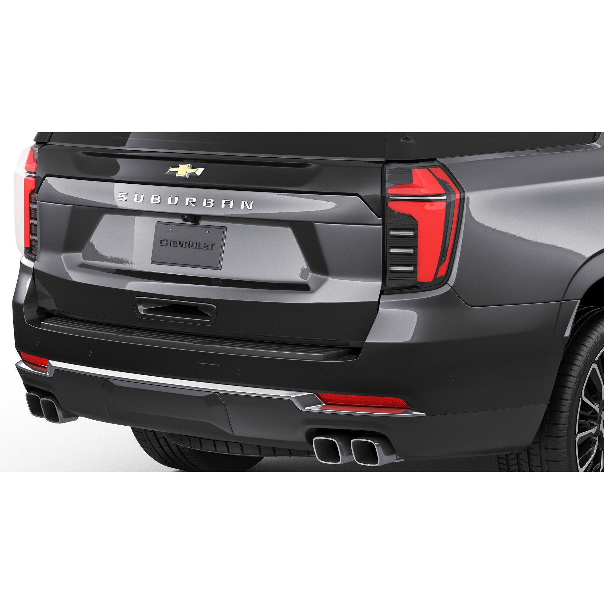 Suburban High Country SUV - Game-Ready 3D Model - View 10