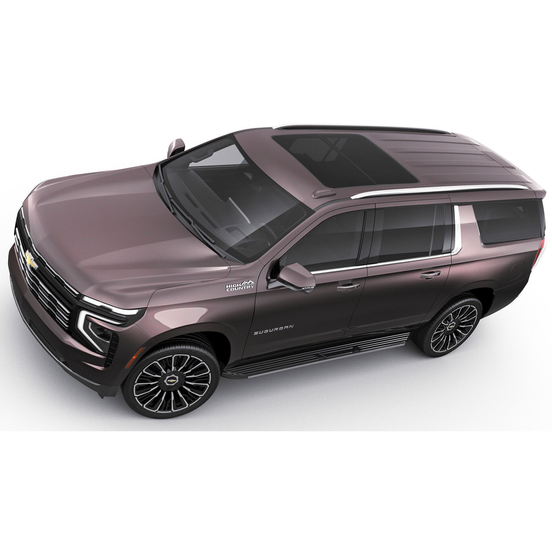 Suburban High Country SUV - Game-Ready 3D Model - View 12