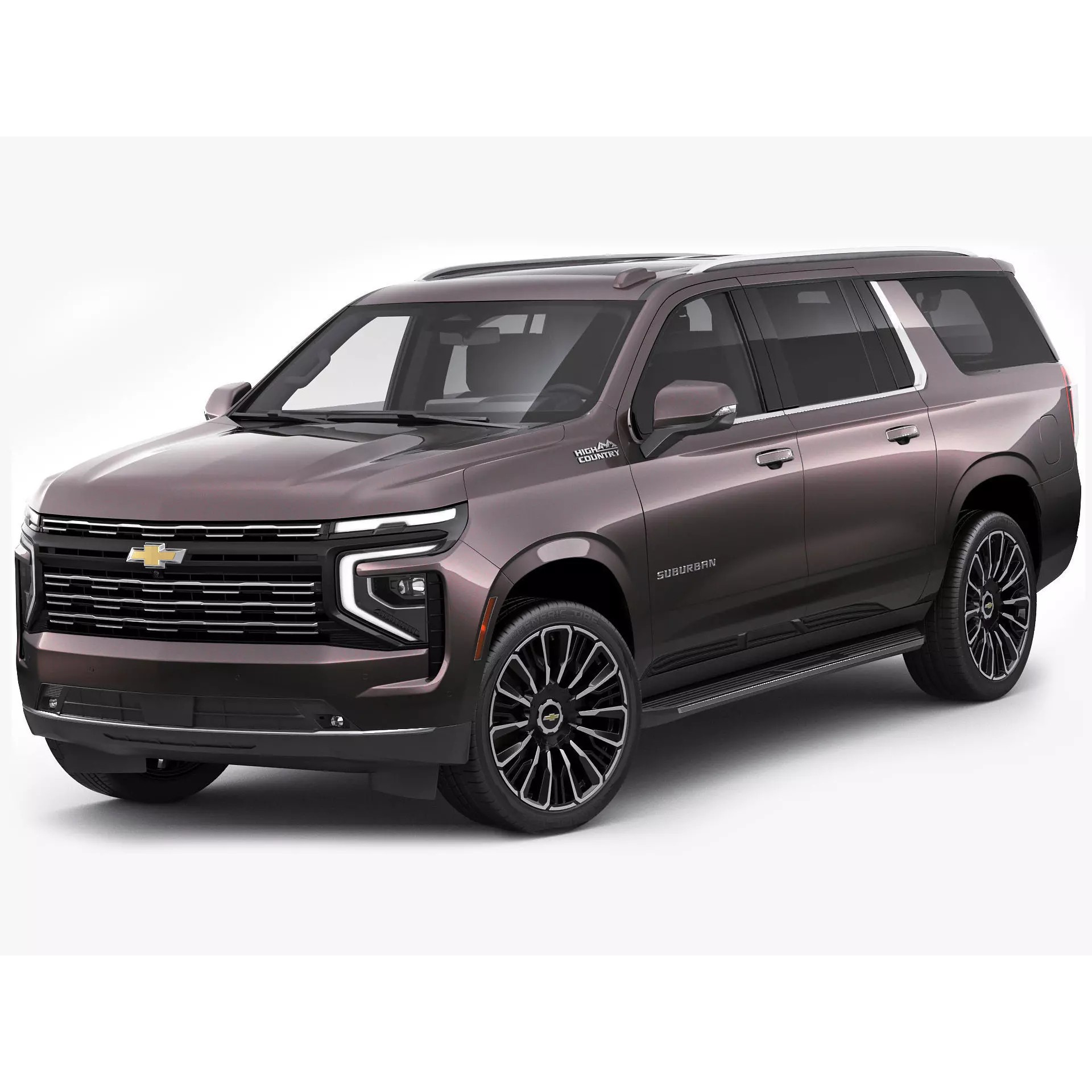 Suburban High Country SUV - Game-Ready 3D Model - View 2